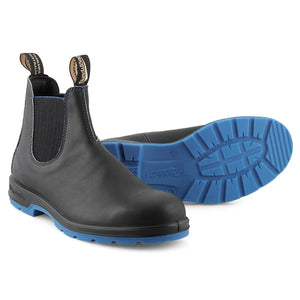 Blundstone 2343 Black Blue Slip On Chelsea Boots - Blundstone - 5