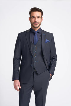 Bond - Ciemnogranatowa marynarka męska Tailored Fit