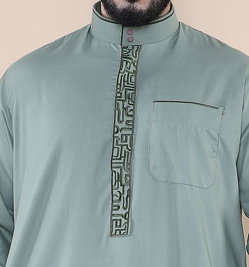 Amazon.com: Men Linen Soft Muslim Robes Abaya Dubai Arabic Islamic Dress  Clothing Kaftan Jubba Thobe Qamis Homme Islam Traditional Costumes Gray M :  Clothing, Shoes & Jewelry