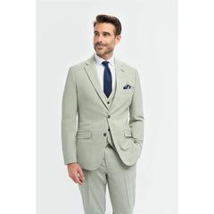 Camden - Men's Sage Green Tailored Fit Blazer