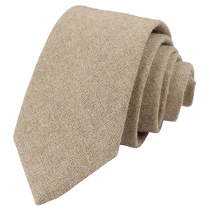 Camel Beige Oak Tweed Tie Hankie Hankerchief 2" - TruClothing.com - 1