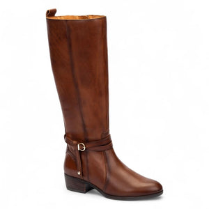 Daroca - Women's Cuero Brown Knee High Leather Boots - Pikolinos - 4