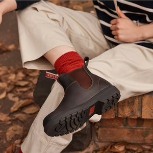 Endura 303 - Bottines Chelsea en cuir marron - Rossi - 5