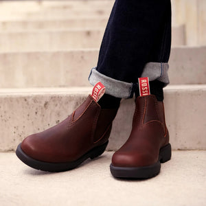 Endura 303 - Botas Chelsea de cuero marrón Redwood - Rossi - 5