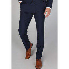 Mayfair – Schlichte Marineblaue Herrenhose