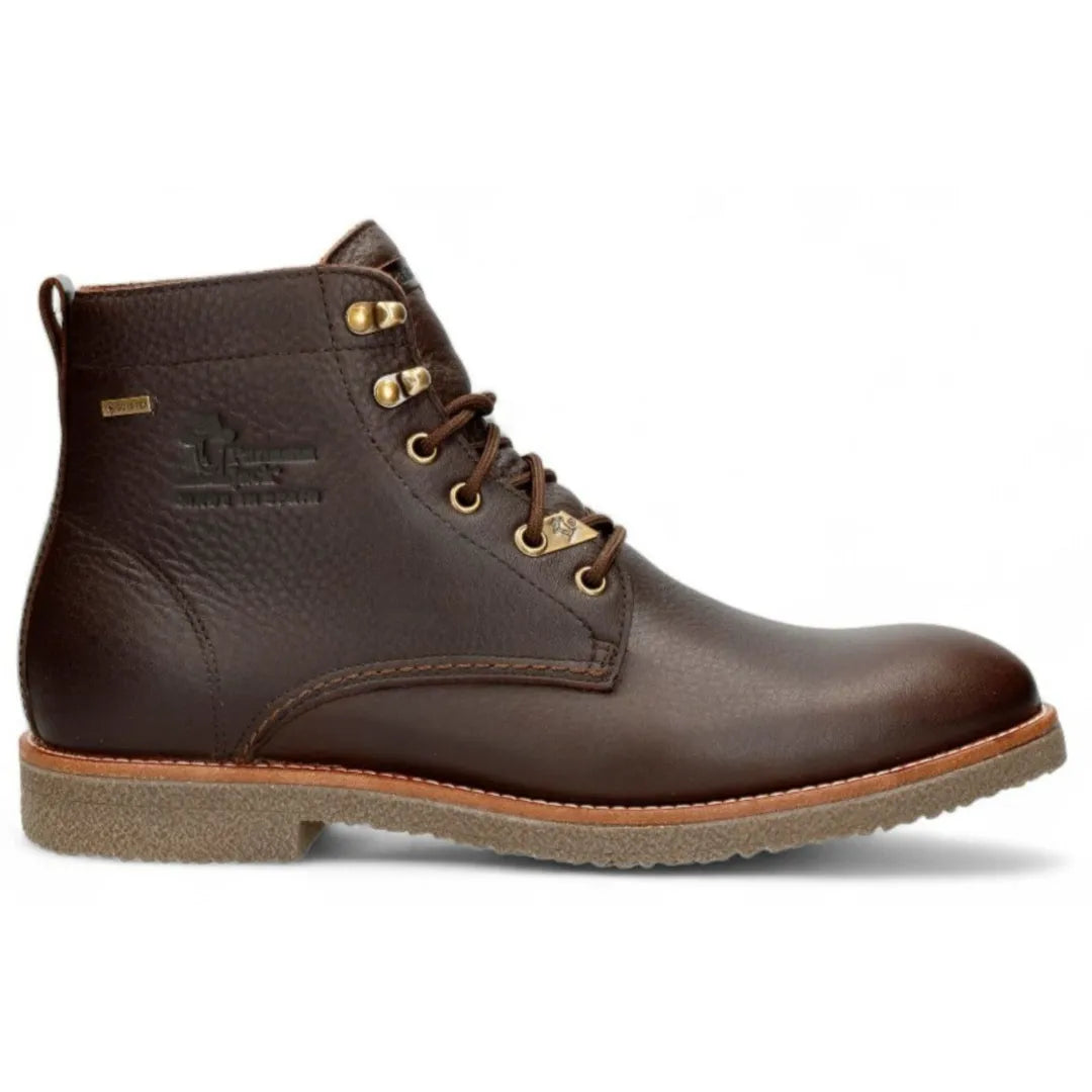 Glasgow GTX C2 - Men's Brown Leather Lace Up Ankle Boots - Panama Jack - 1