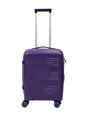 Hard-Shell 4 Spinner Wheels Suitcase - Purple - TruClothing.com - 1