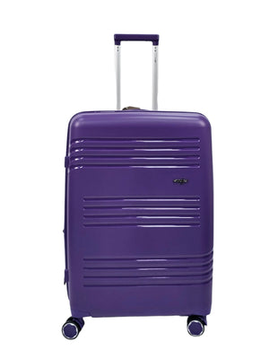 Hard-Shell 4 Spinner Wheels Suitcase - Purple - TruClothing.com - 7