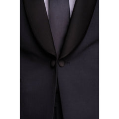 Aspen - Men's Plain Navy Tuxedo Blazer
