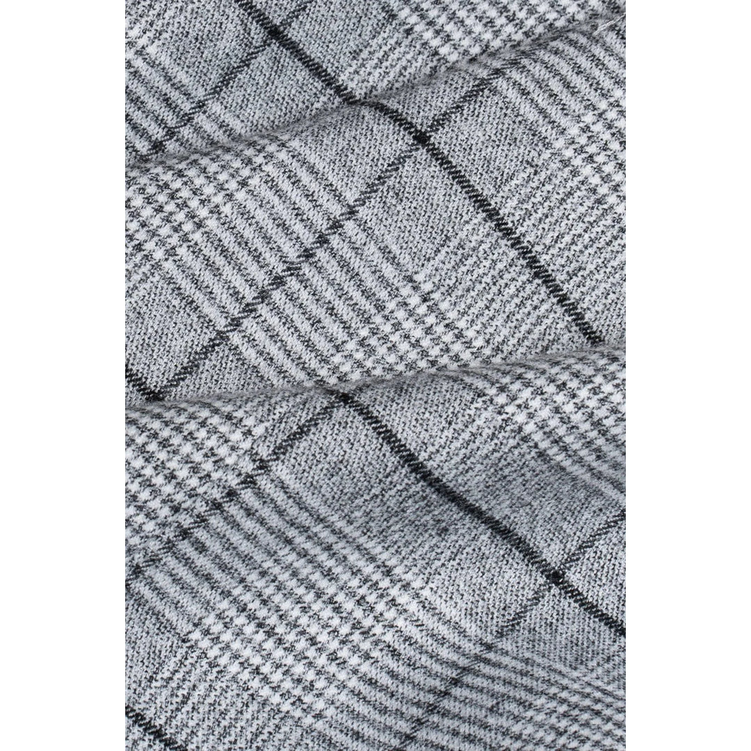 Ghost - Tweed gris para hombres chispeado chaleco