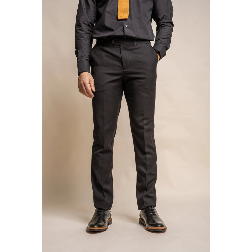 Pantalones clásico s y de longitud regular ideal para bodas y oficina a medida para hombre