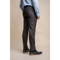 Seeba - Pantalon classique anthracite pour homme