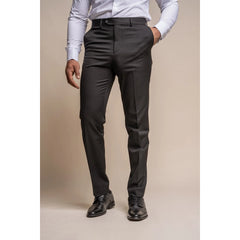Tux - Pantalon de smoking classique noir pour homme