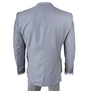 IM30 - Men's Grey 3 Piece Stitch Lapel Formal Suit - TruClothing.com - 7