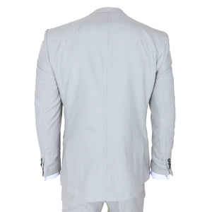 IM31 - Traje de hombre gris de 3 piezas con estampado Príncipe de Gales - TruClothing.com - 6