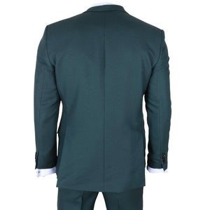 IM46 - Zielony 3-częściowy garnitur męski w Tailored Fit - TruClothing.com - 7