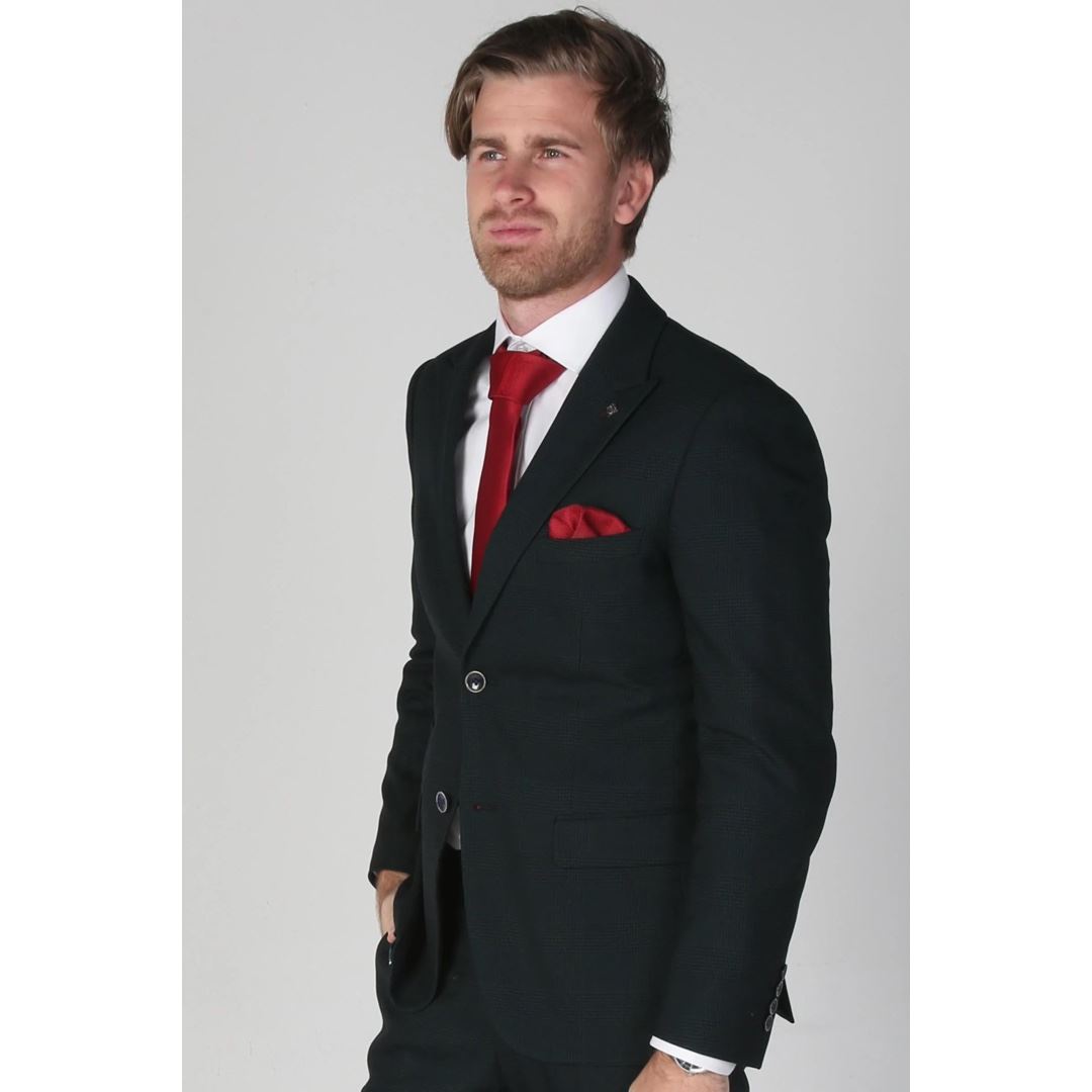 Jasper - Men's Olive Green Blazer - Paul Andrew - 1