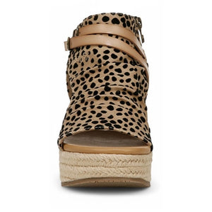 Lacey C Rope - Women's Brown Platform Wedge Sandals - Blowfish Malibu - 8