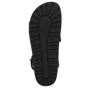 Lance - Women's Leopard Brown Footbed Flat Sandals - Blowfish Malibu - 11