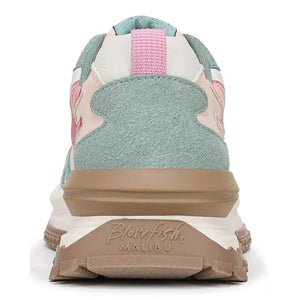 Leo - Women's Watermelon Retro Lace-Up Sneakers - Blowfish Malibu - 7