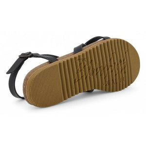 Macarah B - Women's Black Strappy Buckle Sandals - Blowfish Malibu - 10