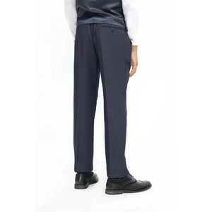Malibu - Granatowy 3-częściowy garnitur chłopięcy Tailored Fit - House of Cavani - 5