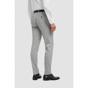Malibu - Szary 3-częściowy garnitur męski o kroju Tailored Fit - House of Cavani - 7