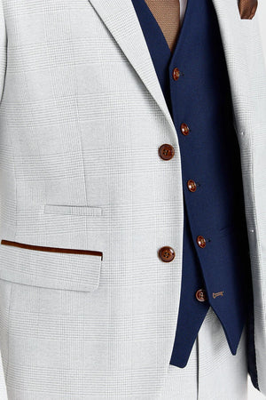 Mark Stone Suit with Mayfair Navy Waistcoat - Paul Andrew - 4
