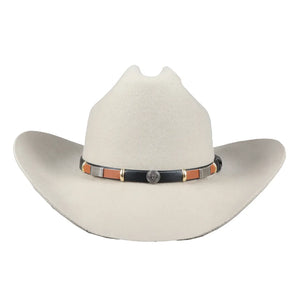 Men's 100% Wool Felt Wide Brim Cowboy Hat - Sand - Maz - 14