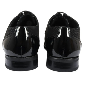 Herren schwarze Schnürderbyschuhe - Dolcetto - 6