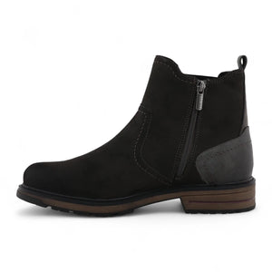 Herren Dunkelgraue Wasserabweisende Chelsea Boots - Mustang - 3