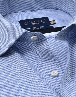 Uomo Camicia formale facile da curare, azzurro chiaro - Brian Oak - 3