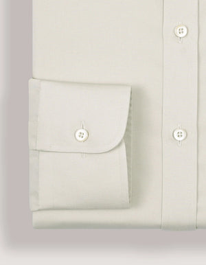 Camisa de Vestir Beige Fácil Plancha Hombre - Brian Oak - 5