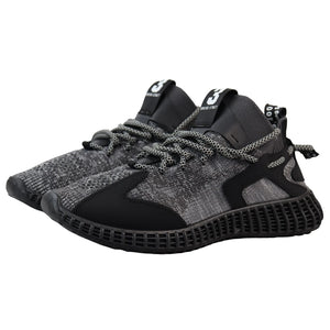 Men's Gym Running Lightweight Trainers - Black - Elong - 9