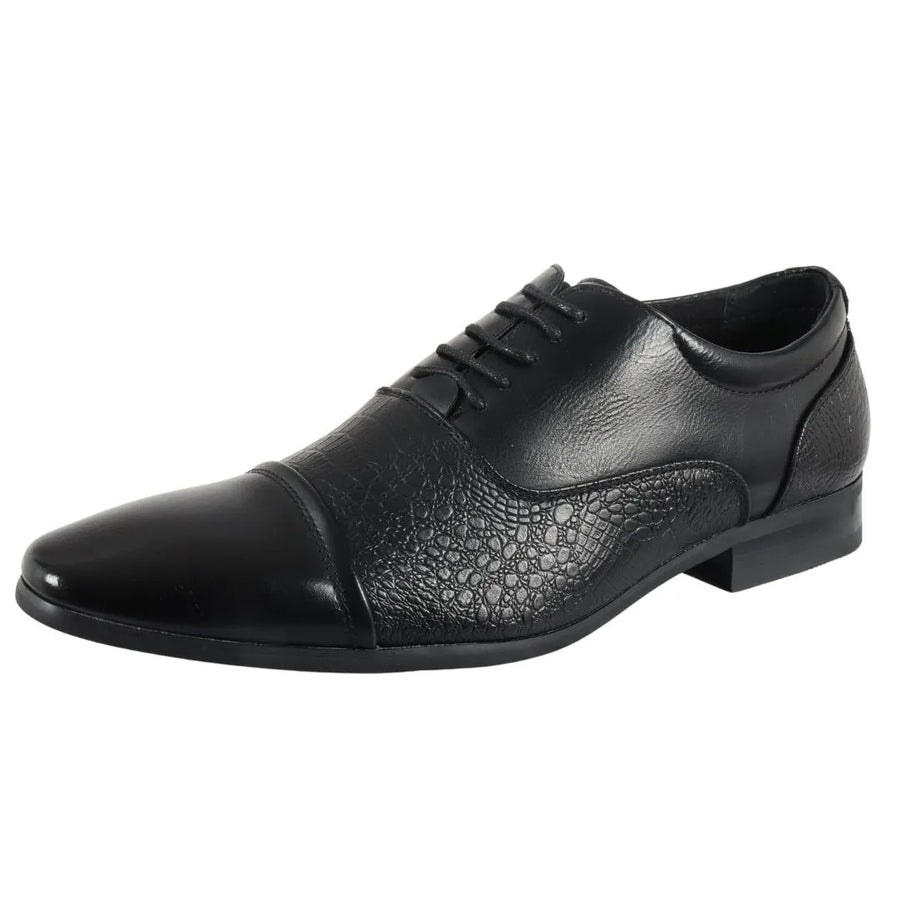 Men's Lace Up Brogue Formal Shoes - Dolcetto - 1