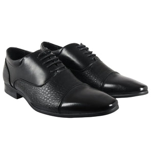 Men's Lace Up Brogue Formal Shoes - Dolcetto - 3