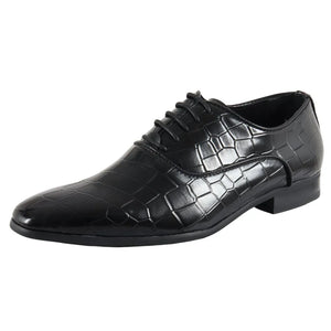 Men's Lace Up Oxford Derby Formal Shoes - Dolcetto - 2