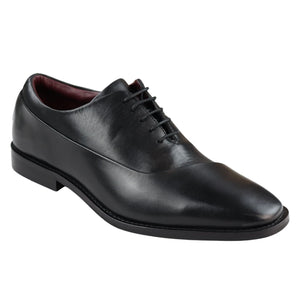 Herren Geschnürt Echtleder Derby Schuhe Elegant Formell Klassisch Schwarz Braun - House of Cavani - 2
