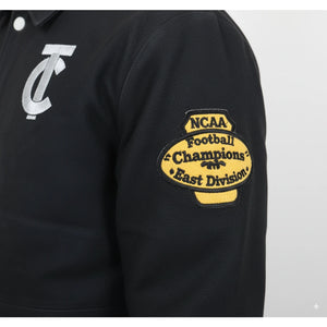 Men's Leather Varsity Letterman Bomber Jacket - TruClothing.com - 4