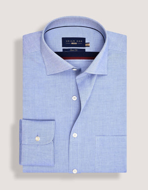 Helles blaues Oxford-Hemd Herren - Brian Oak - 4