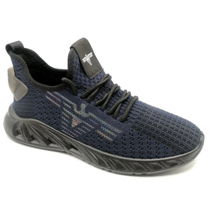 Men's Lightweight Running Trainers - Navy - Elong - 15