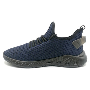 Men's Lightweight Running Trainers - Navy - Elong - 16