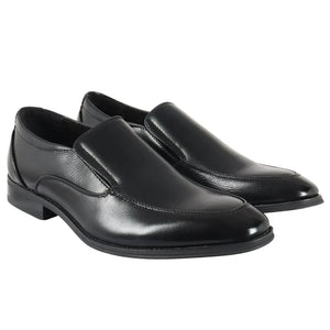 Men's Loafers Slip On Formal Shoes - Black - Dolcetto - 3