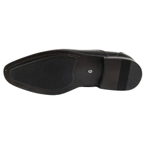 Men's Loafers Slip On Formal Shoes - Black - Dolcetto - 6