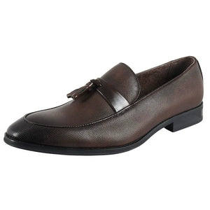 Men's Loafers Slip On Tassel Formal Shoes - Dolcetto - 2