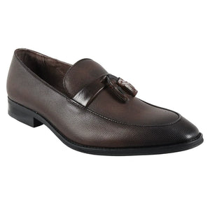 Men's Loafers Slip On Tassel Formal Shoes - Dolcetto - 4