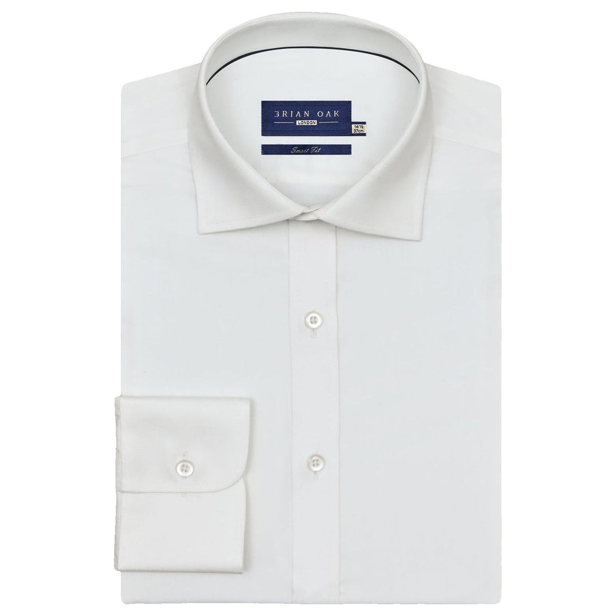 Camisa Twill Off White Hombre - Brian Oak - 1