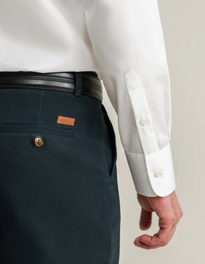 Camisa Twill Off White Hombre - Brian Oak - 6