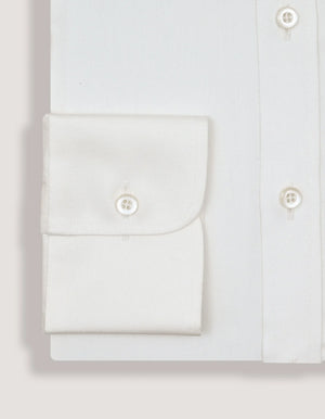 Camisa Twill Off White Hombre - Brian Oak - 8