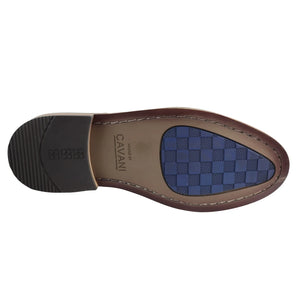 Mens Real Full Suede Slip On Loafers Boat Shoes Smart Casual Classic Comfort Fit - Navy - House of Cavani - 15